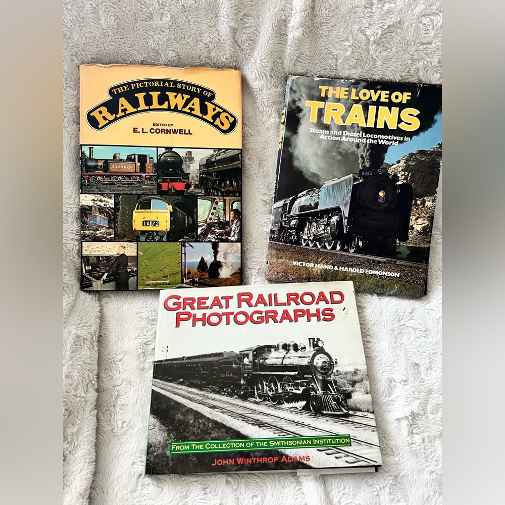 Railway and Train Photography Book Set